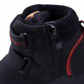 Зимни боти с топла вата "Star" в черно 3