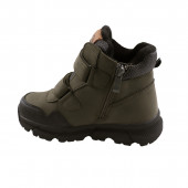 Зимни боти с топла вата в цвят каки 3