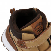 Зимни боти за момче в охра и кафяво 2