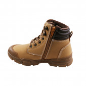 Стилни детски зимни боти в охра 3