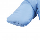 Зимно чувалче за новородено в синьо 7