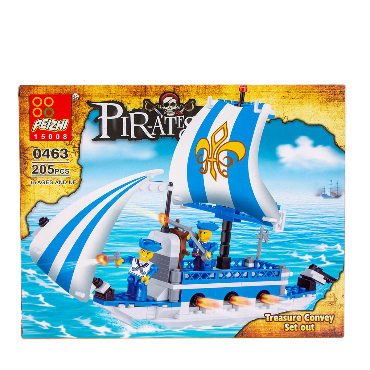 Конструктор "Pirates" 33 x 27 см | магазин Косара