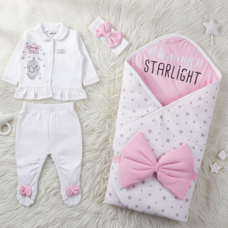 Комплект за изписване на бебе момиче ''Starlight''