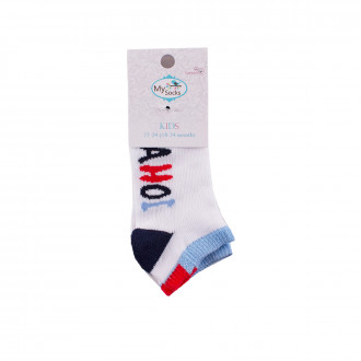 Бебешки къси чорапки тип терлик "Ahoi"