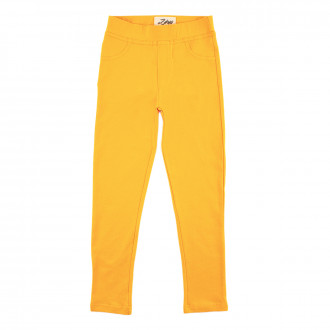 Детски клин-панталон в цвят жълто 1