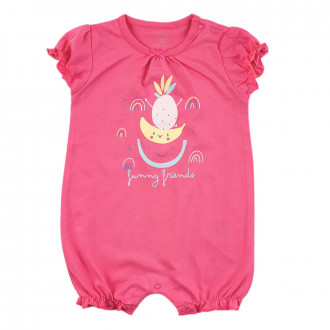 Летен гащеризон за момичета в тъмнорозово