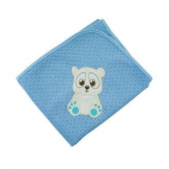 Бебешка пелена от памучен капитон 90/90 см