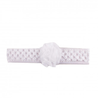 Детска бяла лента за глава
