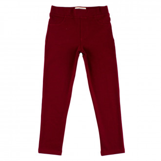 Детски клин-панталон цвят вишна