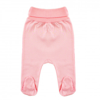 Ританки от памучна материя в розова пудра