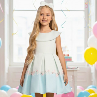 Официална детска рокля с диадема "Елиза"