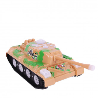 Играчка танк със звук и светлина 20 х 11 см. 1