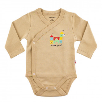 Боди от памучен интерлок "Funny game"