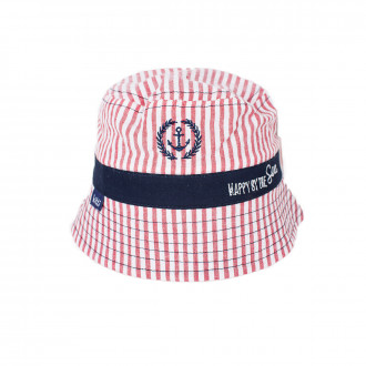 Детска лятна шапка за момчета в райе