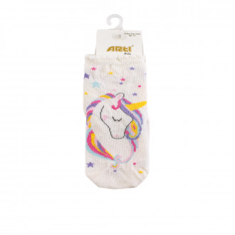Детски къси чорапки с еднорог за момичета