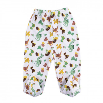 Бебешки ританки от памучен интерлок "Dino"