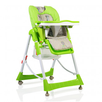 Детски стол за хранене Bon Appetit зелен 1