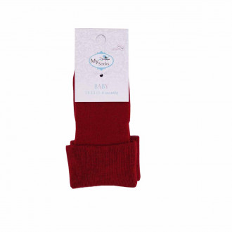 Бебешки термочорапи  в червено