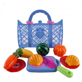 Комплект плодове и зеленчуци с чанта 22 х 20 см. 1