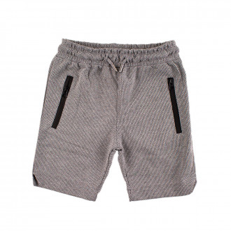 Къси панталони за момчета в сив цвят 