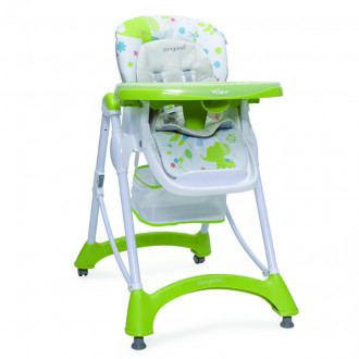 Детски стол за хранене Mint зелен 1