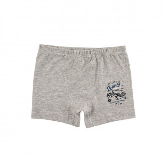 Боксер в сив меланж "World champion"