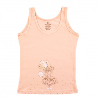 Детски потник в праскова "Кокетка" за момичета