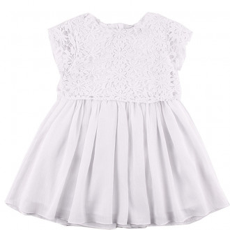 Детска лятна рокля "Бяло вълшебство" (2 - 7 год.) 1