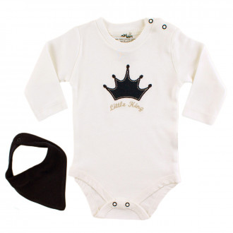 Бебешко боди с бандана за момчета