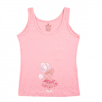 Потник в светлорозово "Кокетка" за момичета