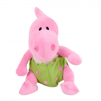 Плюшен динозавър в розово 32 см.
