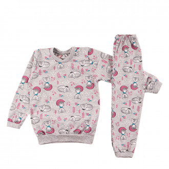 Детска памучна пижама "Лисиче" 1
