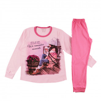 Детска памучна пижама с картинка 1