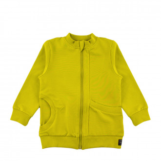 Детски суичер в цвят лайм