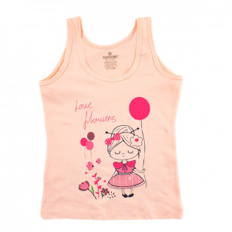 Детски потник в цвят пудра ,,Балонче"