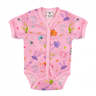 Боди с предно закопчаване "Rabbits"