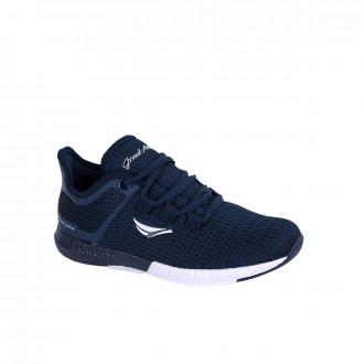 Дишащи спортни обувки за момичета в синьо