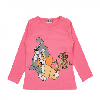 Детска блуза "Puppies" за момичета 1