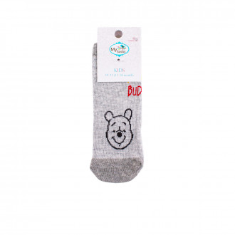Бебешки къси чорапки за момчета с мече