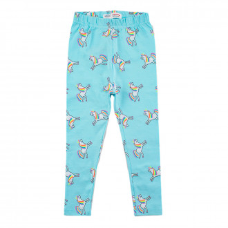 Дълъг клин с щампиран десен за момичета 