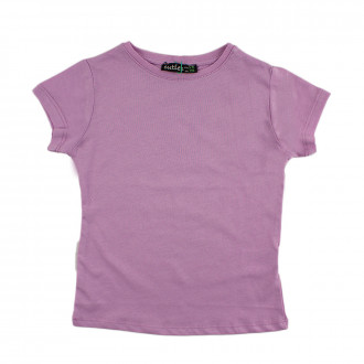 Тениска в лилав цвят за момичета 