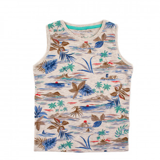 Детски потник с щампиран десен за момчета