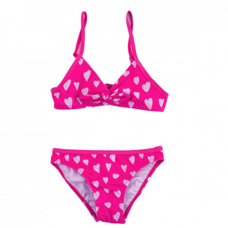 Детски бански от 2 части на сърчица