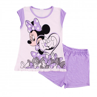 Детска лятна пижама "Мишле" в лилаво