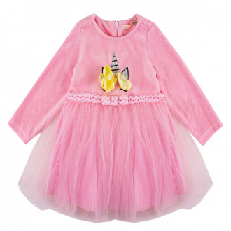 Бебешка рокля ,,Ками" с 3D апликация