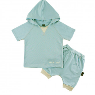 Летен комплект за момчета в светлoсиньо