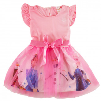 Лятна рокля в розово "Жанета" 1