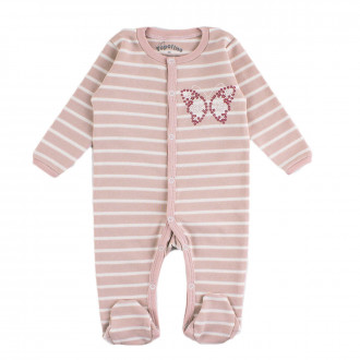 Гащеризон от памучен интерлок в райета