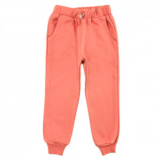 Долнище в цвят корал за момичета 