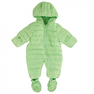Олекотен бебешки ескимос в светлозелено 1